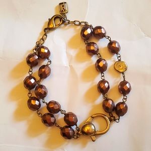 Waxing Poetic Bracelet with Charm Clip